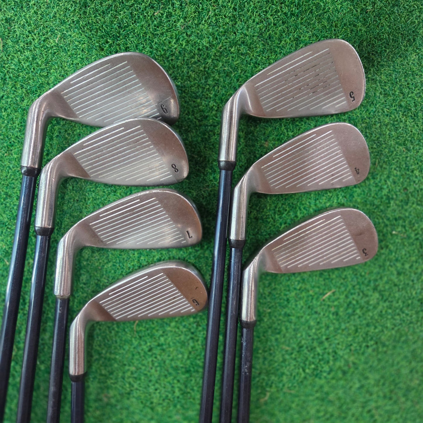 Golf FULL SET (11 Clubs) Navi Hawk GRAPHITE (3-9 Iron, 3 Woods & Putter)