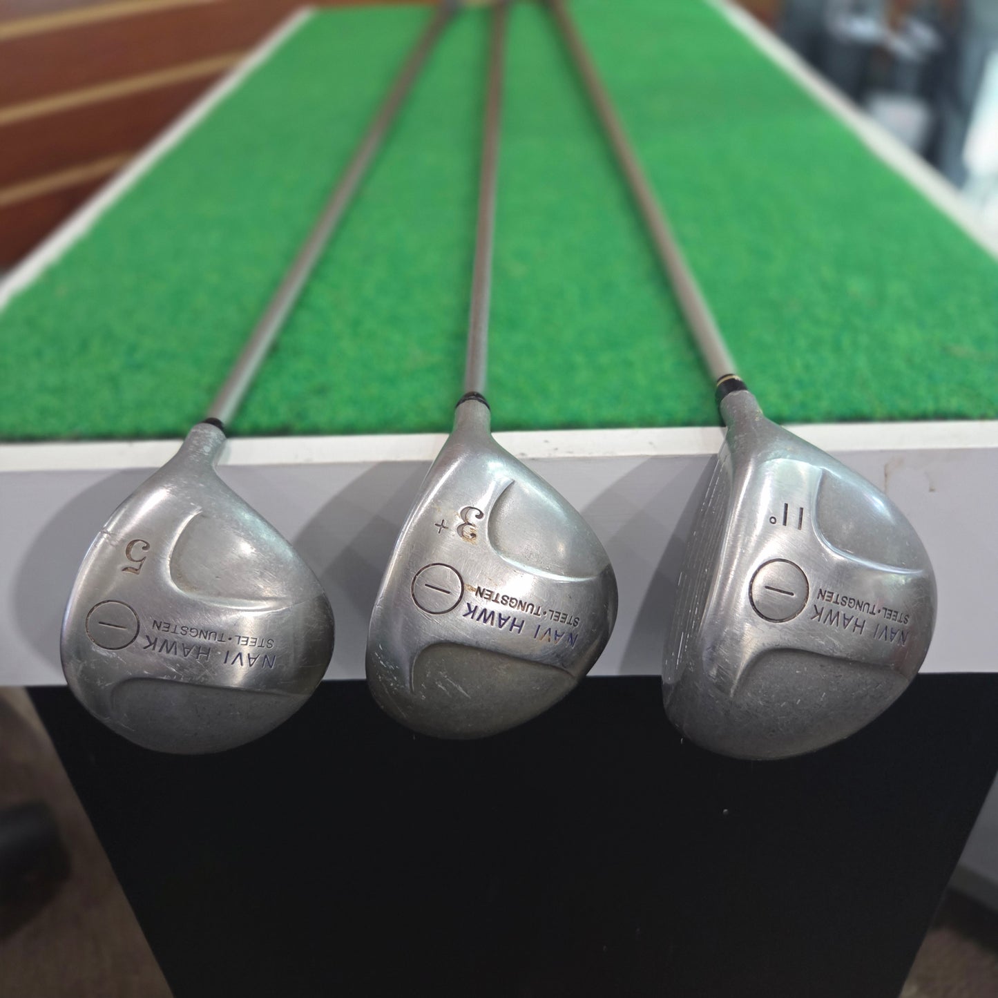 Golf FULL SET (11 Clubs) Navi Hawk GRAPHITE (3-9 Iron, 3 Woods & Putter)