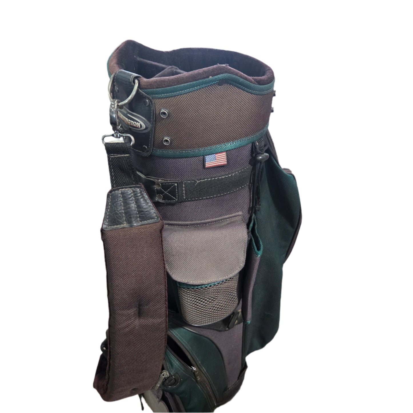 Bennington Cart Bag (USED) - Black & Green