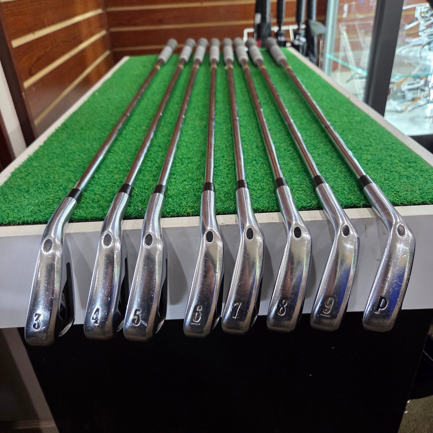Callaway X-Tour Forged Iron Set (3-PW) Dyn Gold STIFF *USED*