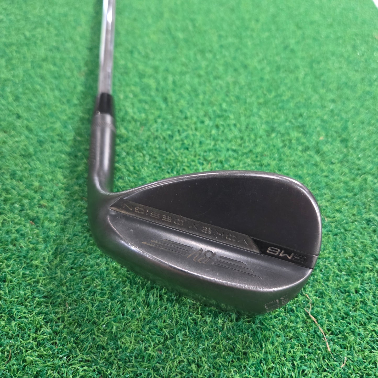 Titleist Vokey SM8 Jet Black 60°/8°F Wedge *Used*