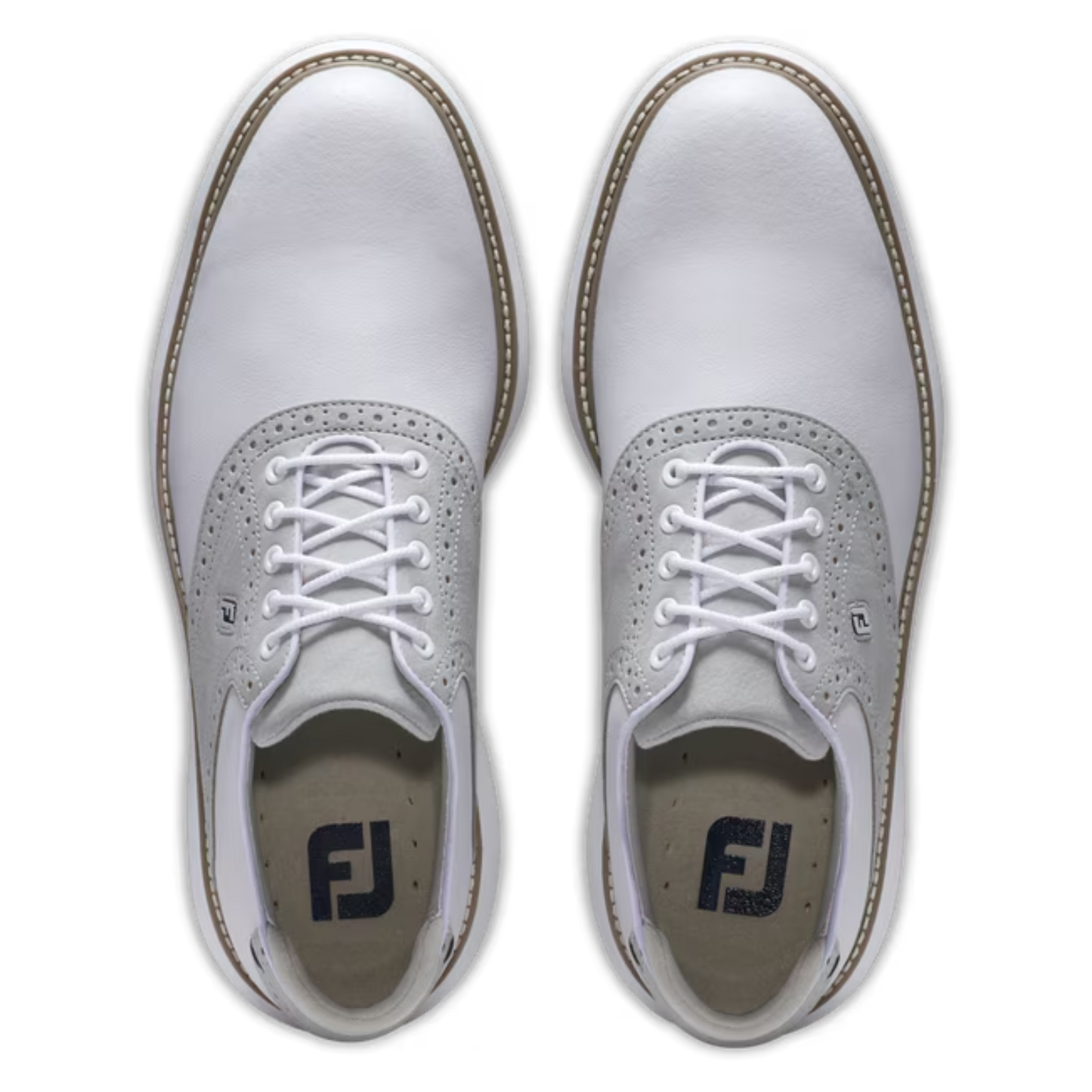 FootJoy Traditions - White/Gray/Tan