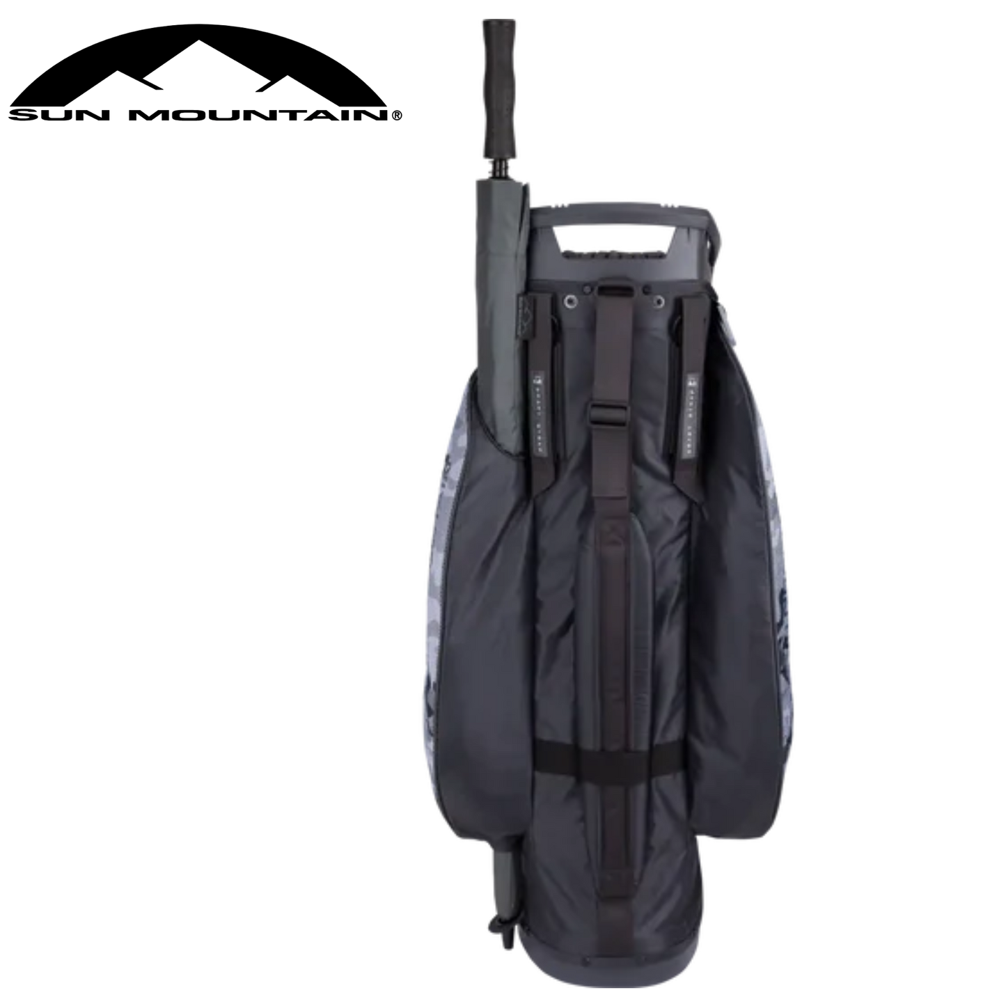 Sun Mountain C-130 Cart Bag: Steel-Raptor