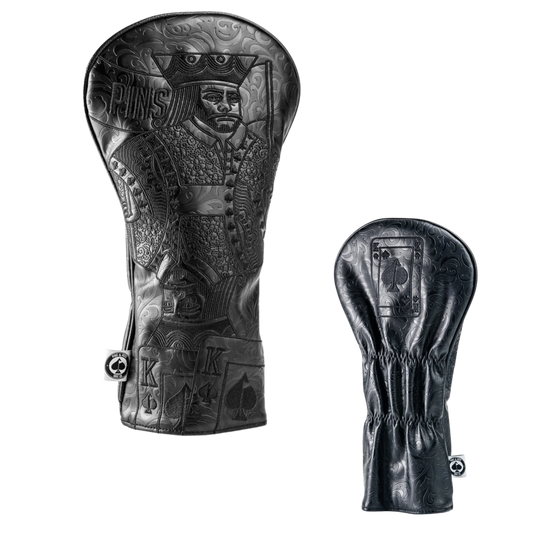Blackout King of Spades - Driver Cover (Pins & Aces)