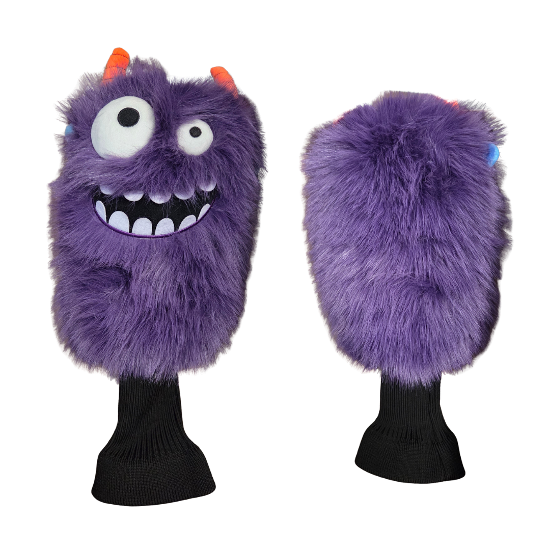 Driver Headcover - Purple Monster