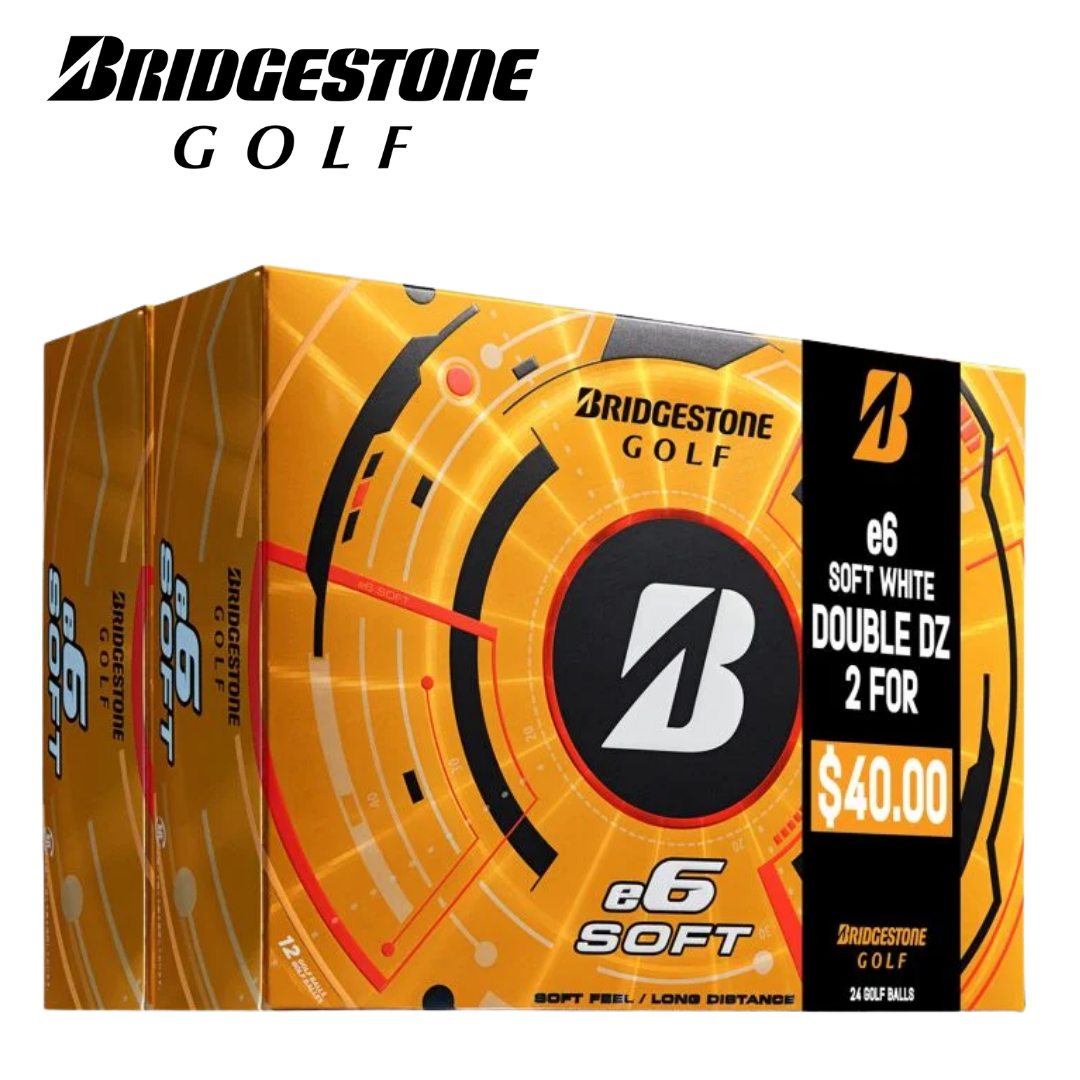 Bridgestone E6 Double Dozen - White