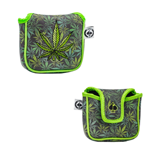"High" Handicapper - Mallet Putter Cover (Pins & Aces)