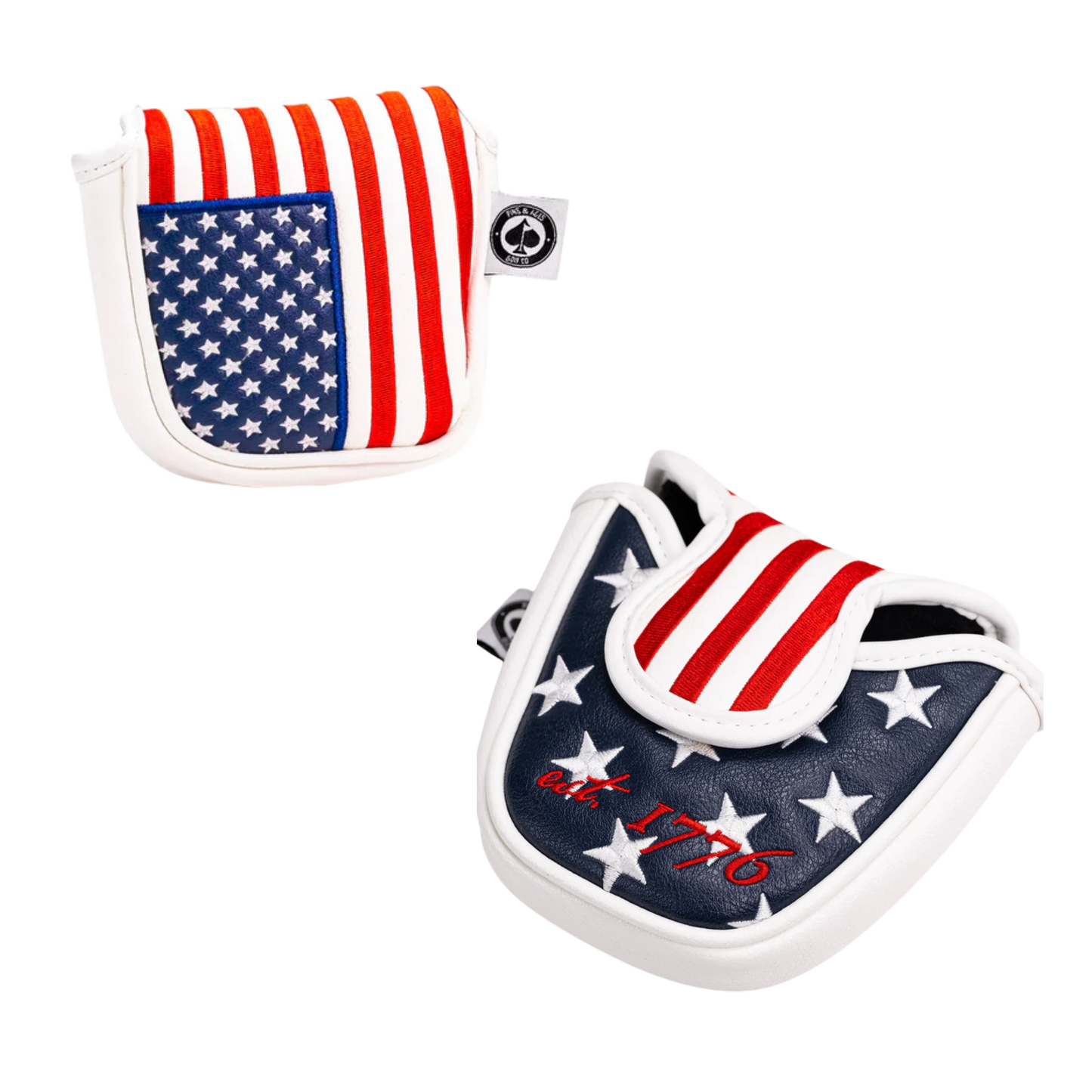 USA Tribute - Mallet Putter Cover (Pins & Aces)