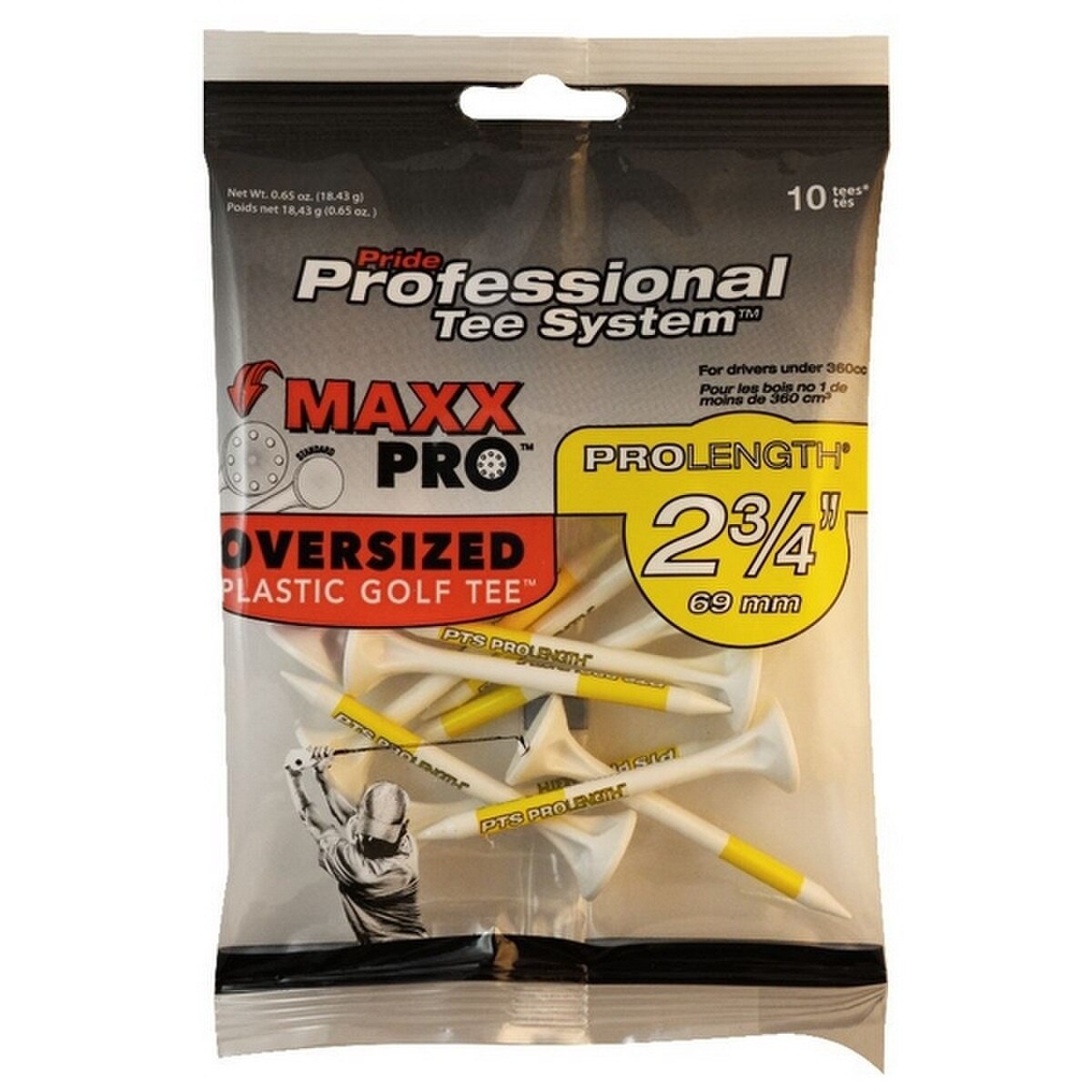 Pride Maxx Pro Oversized Tees - 2 3/4 in.