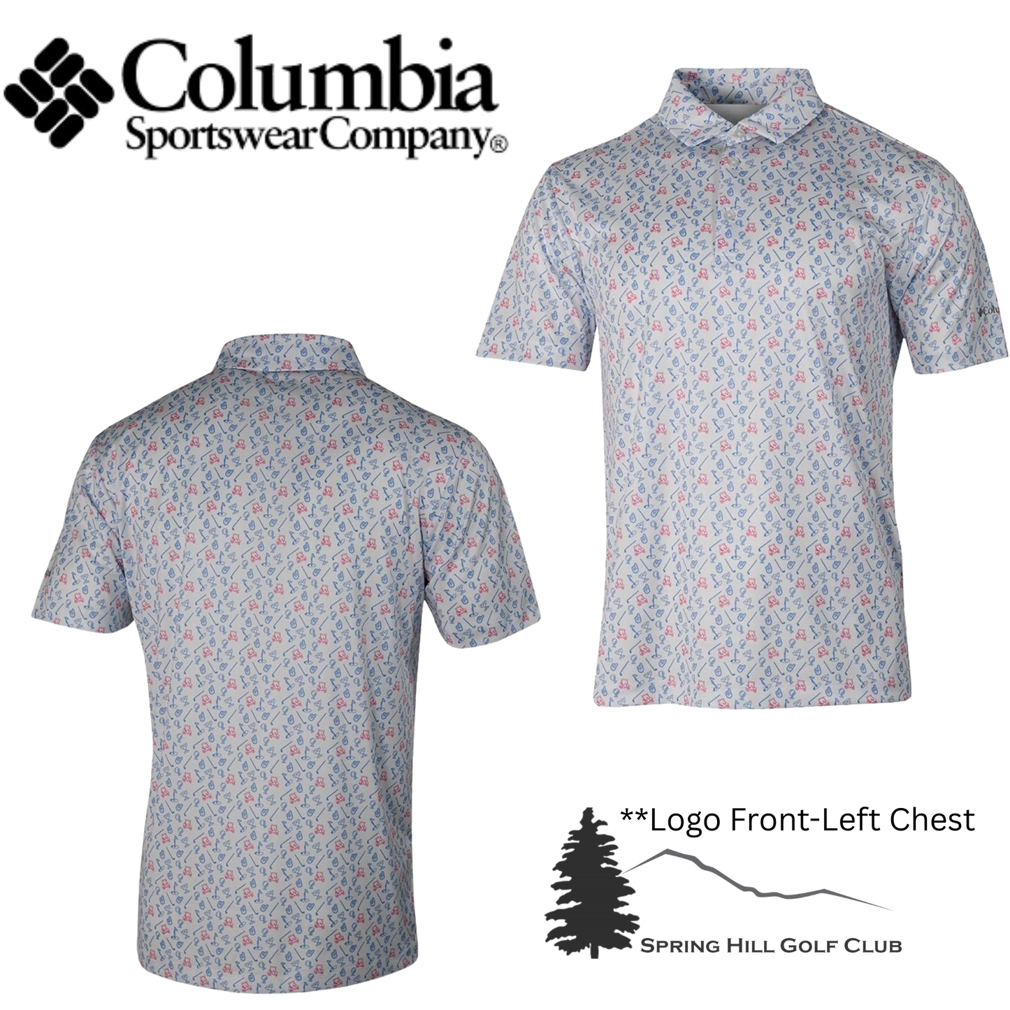 Columbia Prodigy Polo - White