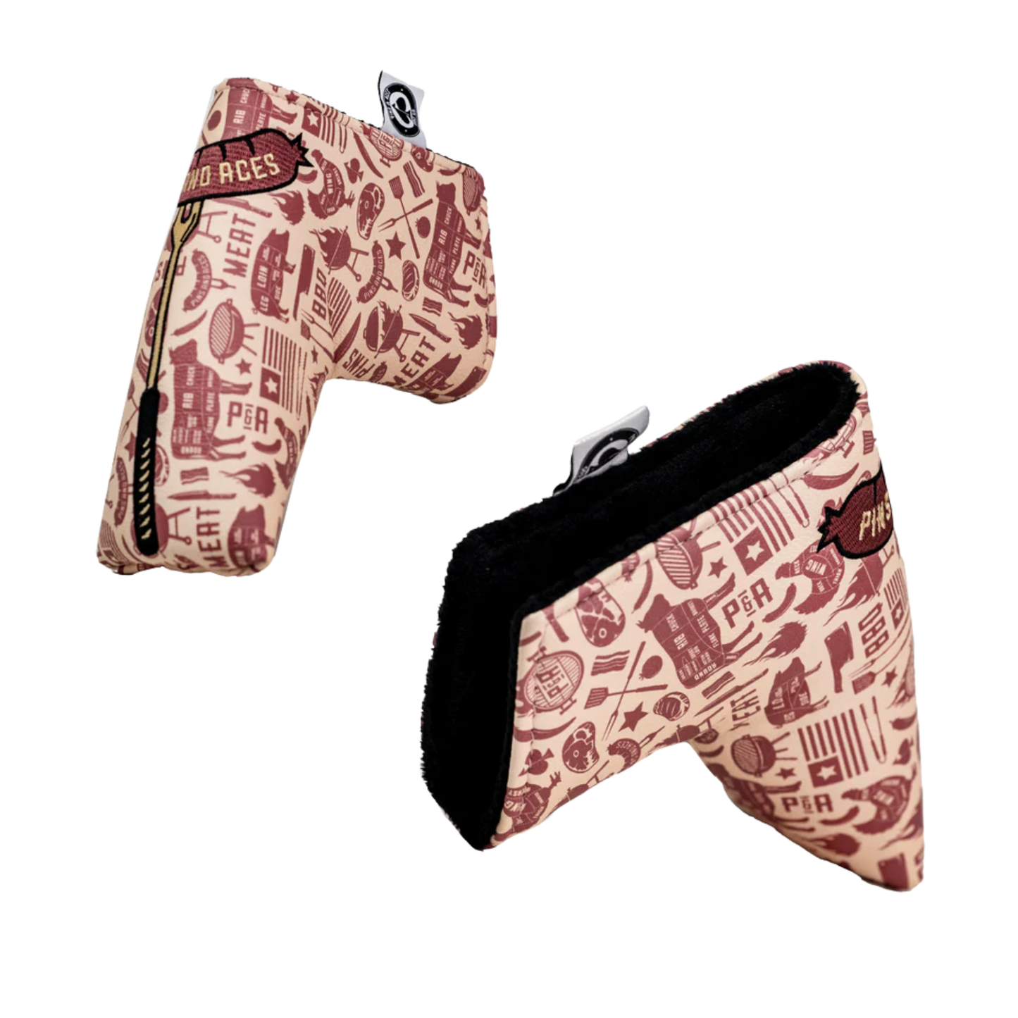BBQ Links - Blade Putter Cover (Pins & Aces)