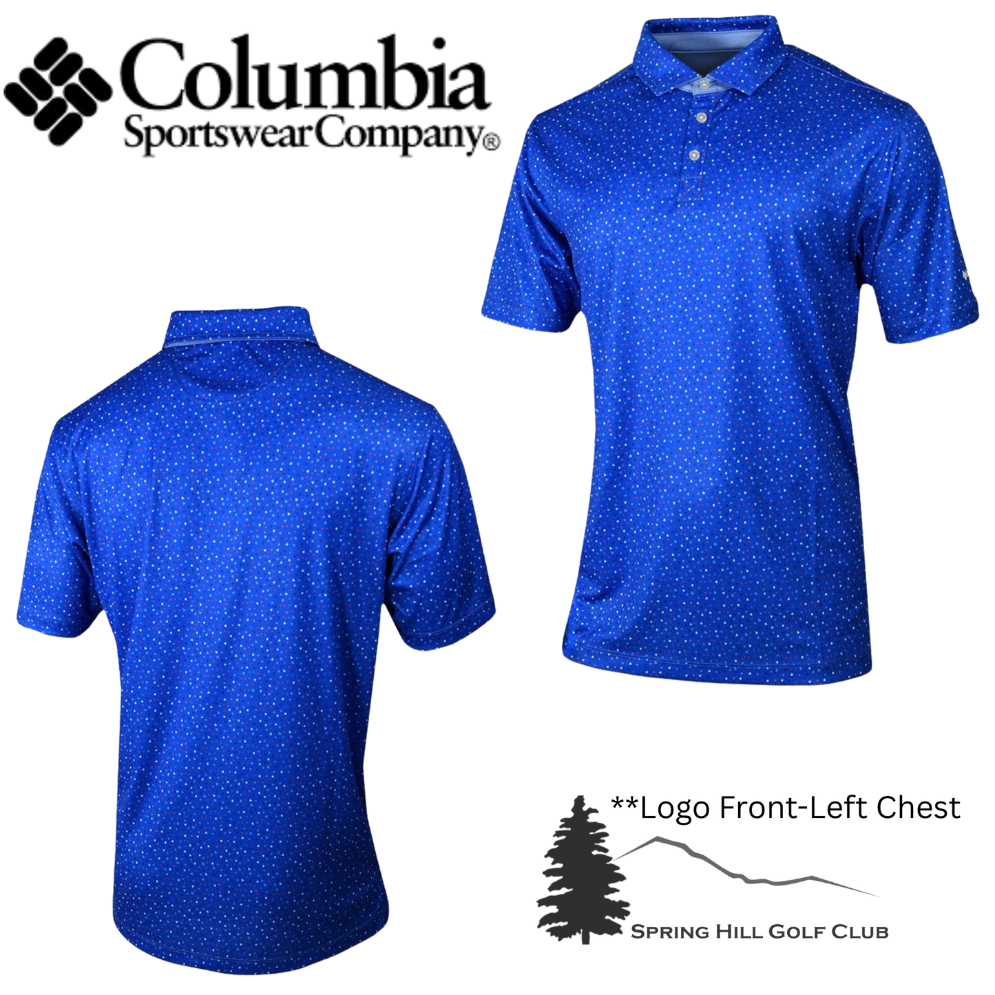 Columbia Slicer Polo - HyperBlue