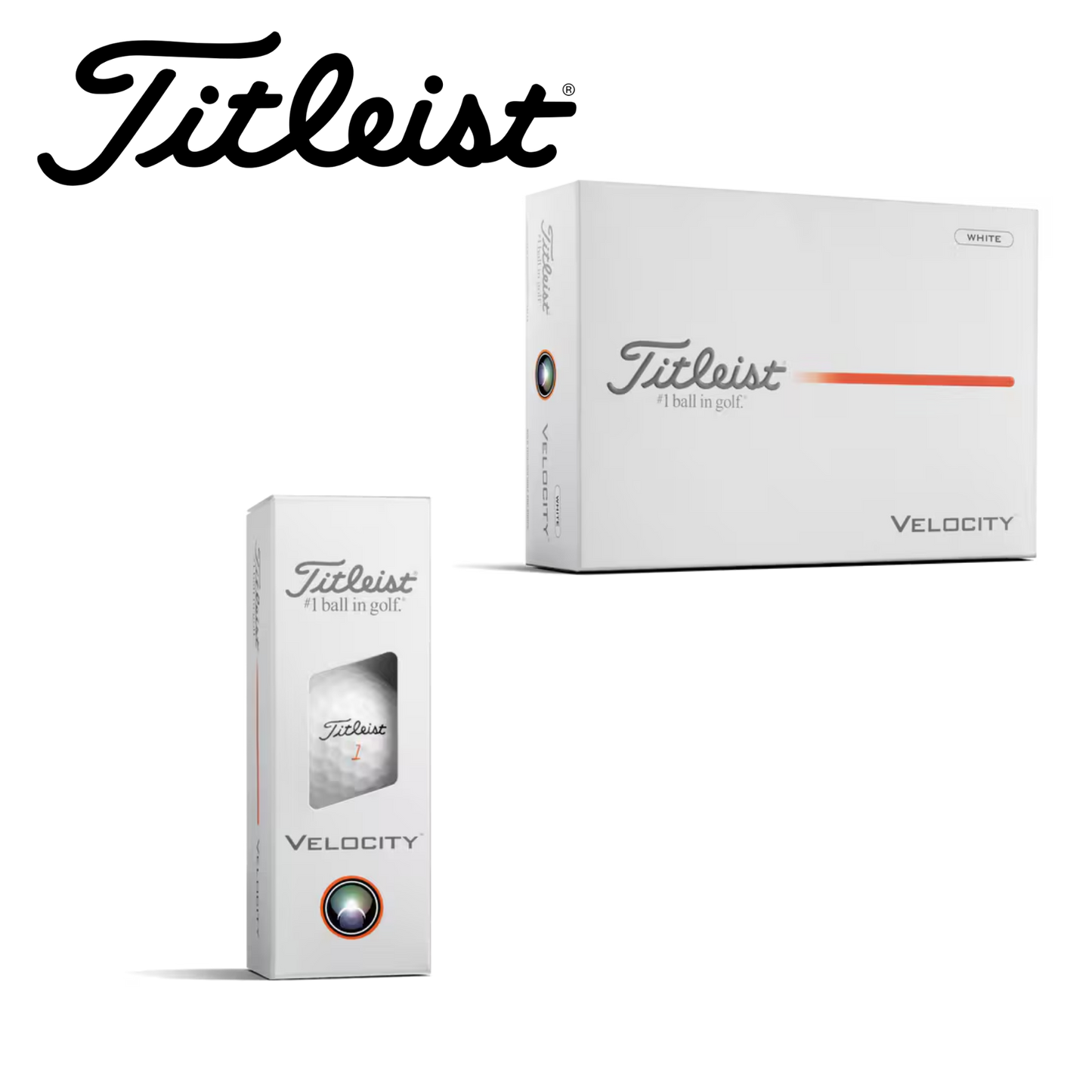 Titleist Velocity '25 Golf Balls - DOZEN