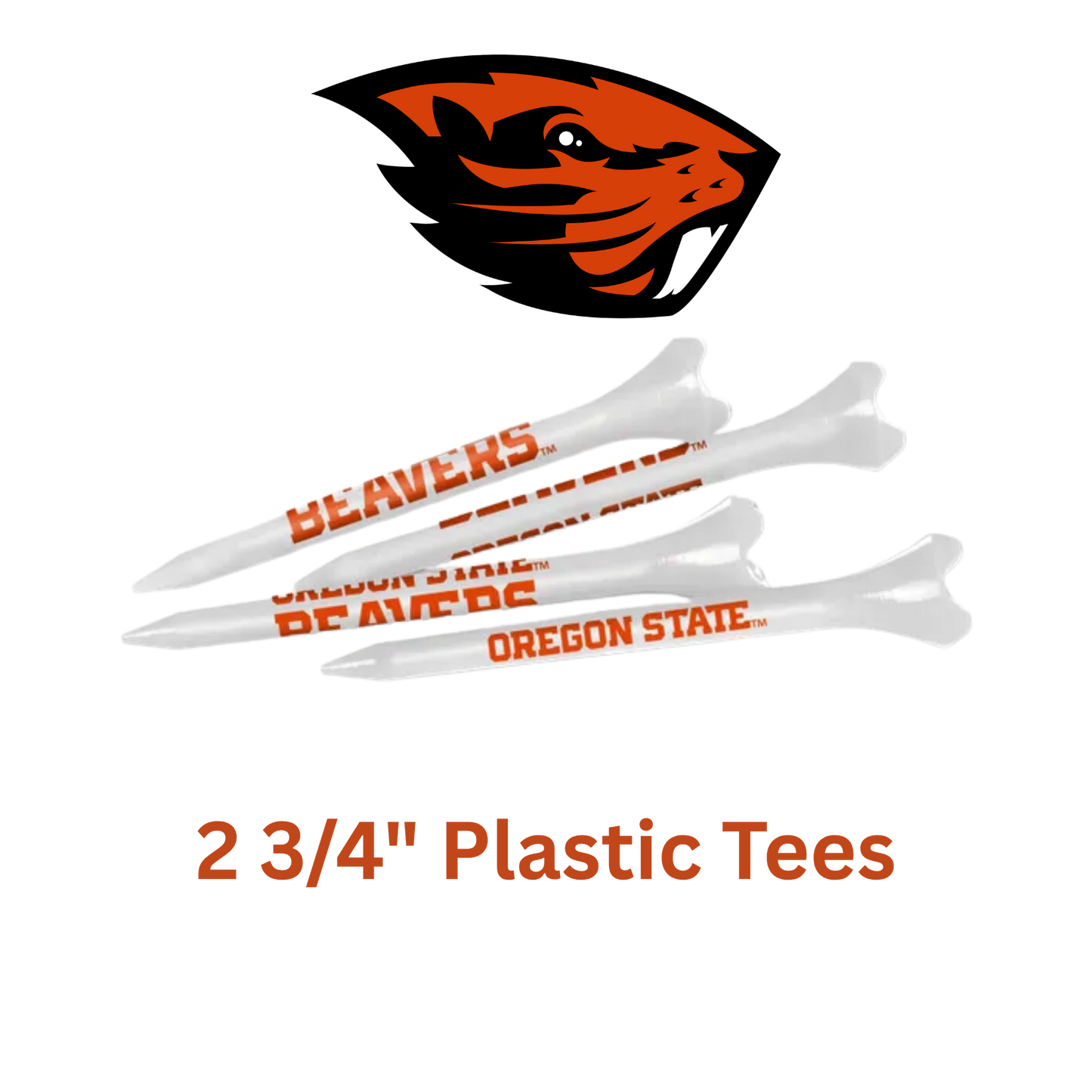 NCAA Golf Tees - 40 Count / 2 3/4"