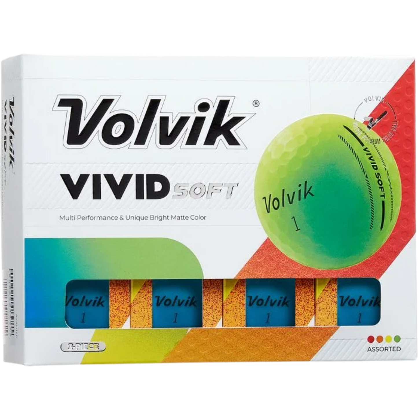 Volvik Vivid SOFT '25 Golf Balls - DOZEN