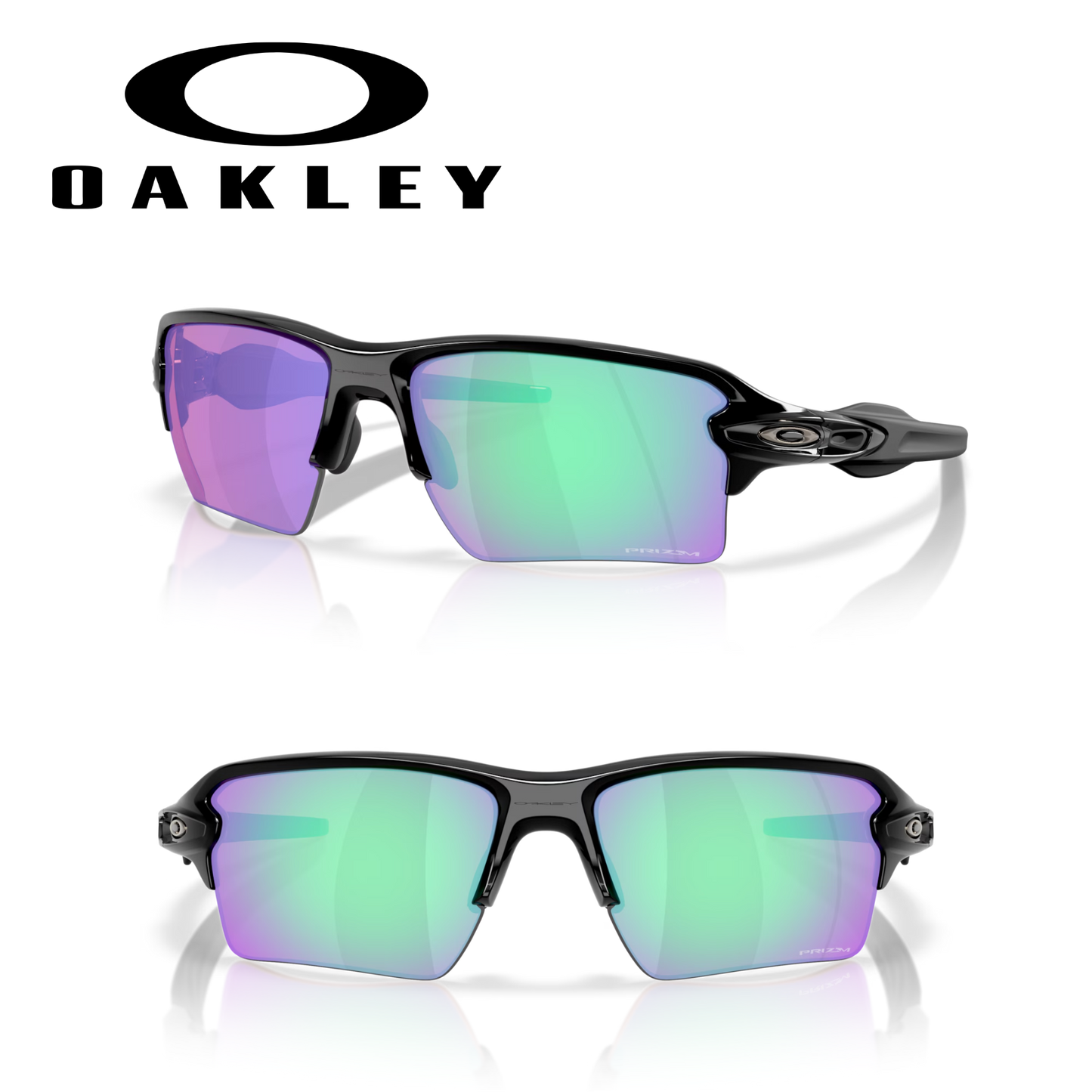 Oakley Flak 2.0 XL Sunglasses #009188 - Polished Black / Prizm Golf