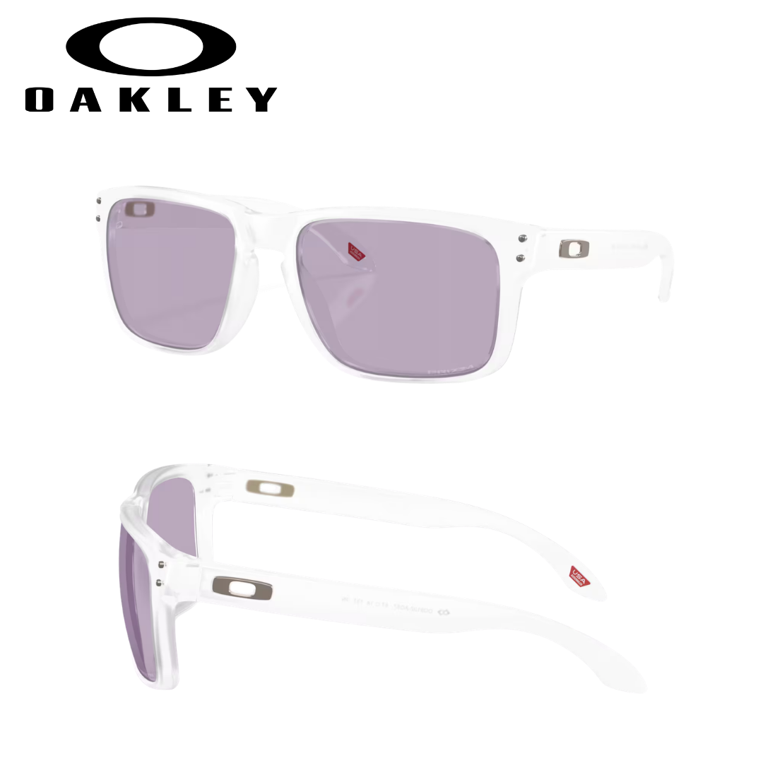 Oakley Holbrook Matte Clear Frame / Prizm Slate Lens