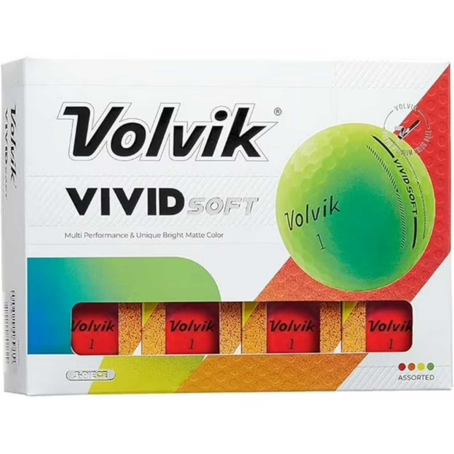 Volvik Vivid SOFT '25 Golf Balls - DOZEN