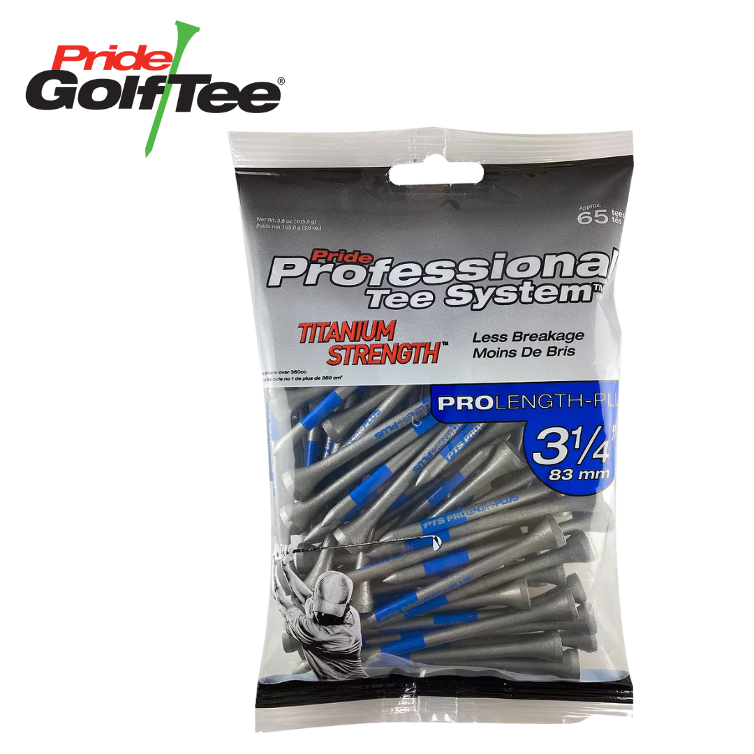Pride PTS Titanium Strength 3 1/4" - 65 Count - Gray