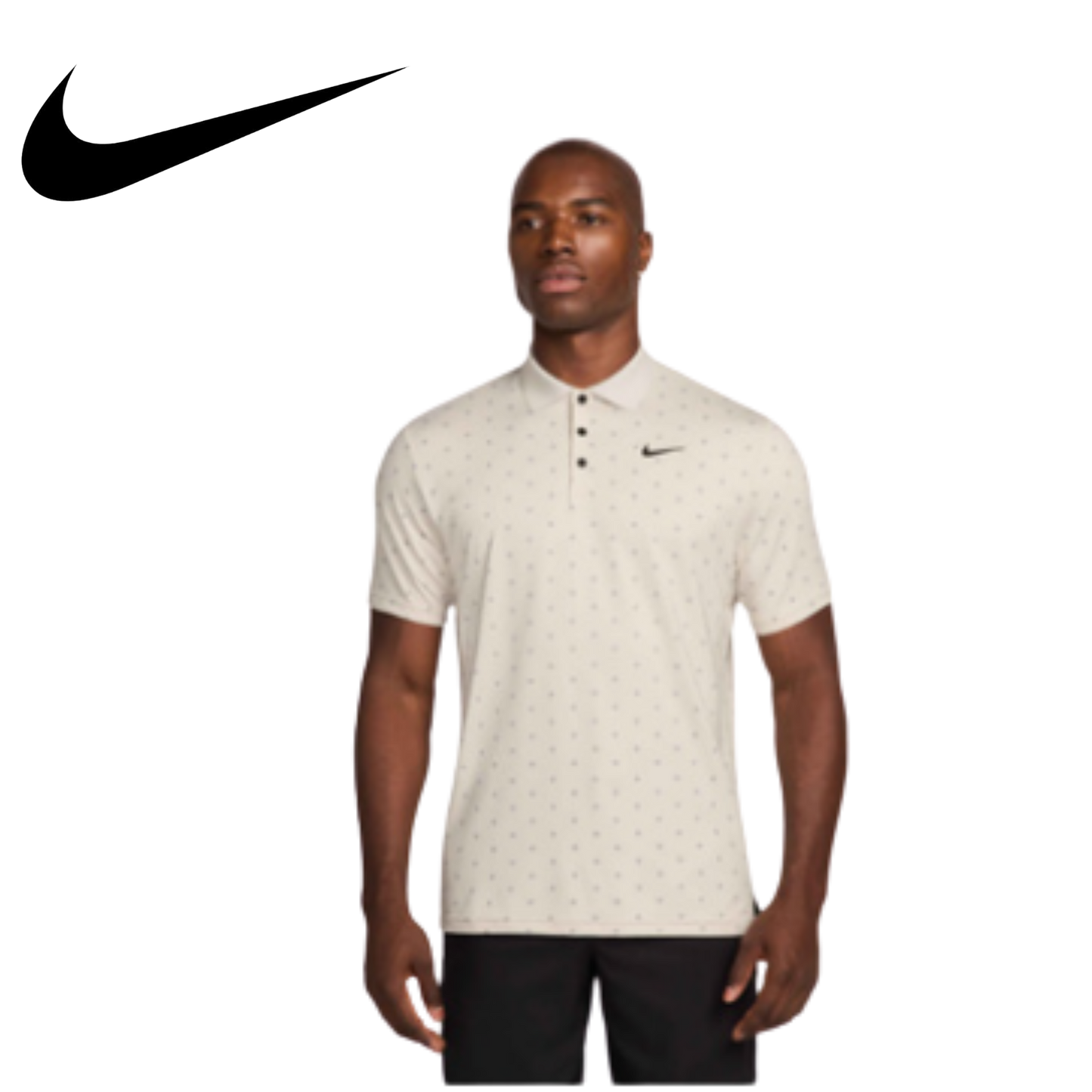 Nike Dri-FIT Tour Polo Print '25 - Orewood Brown