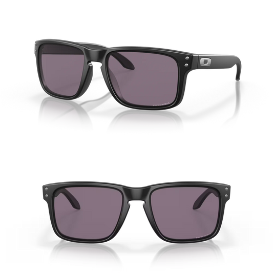 Oakley Holbrook Sunglasses #009102 - Matte Black Frame / Prizm Grey Lens
