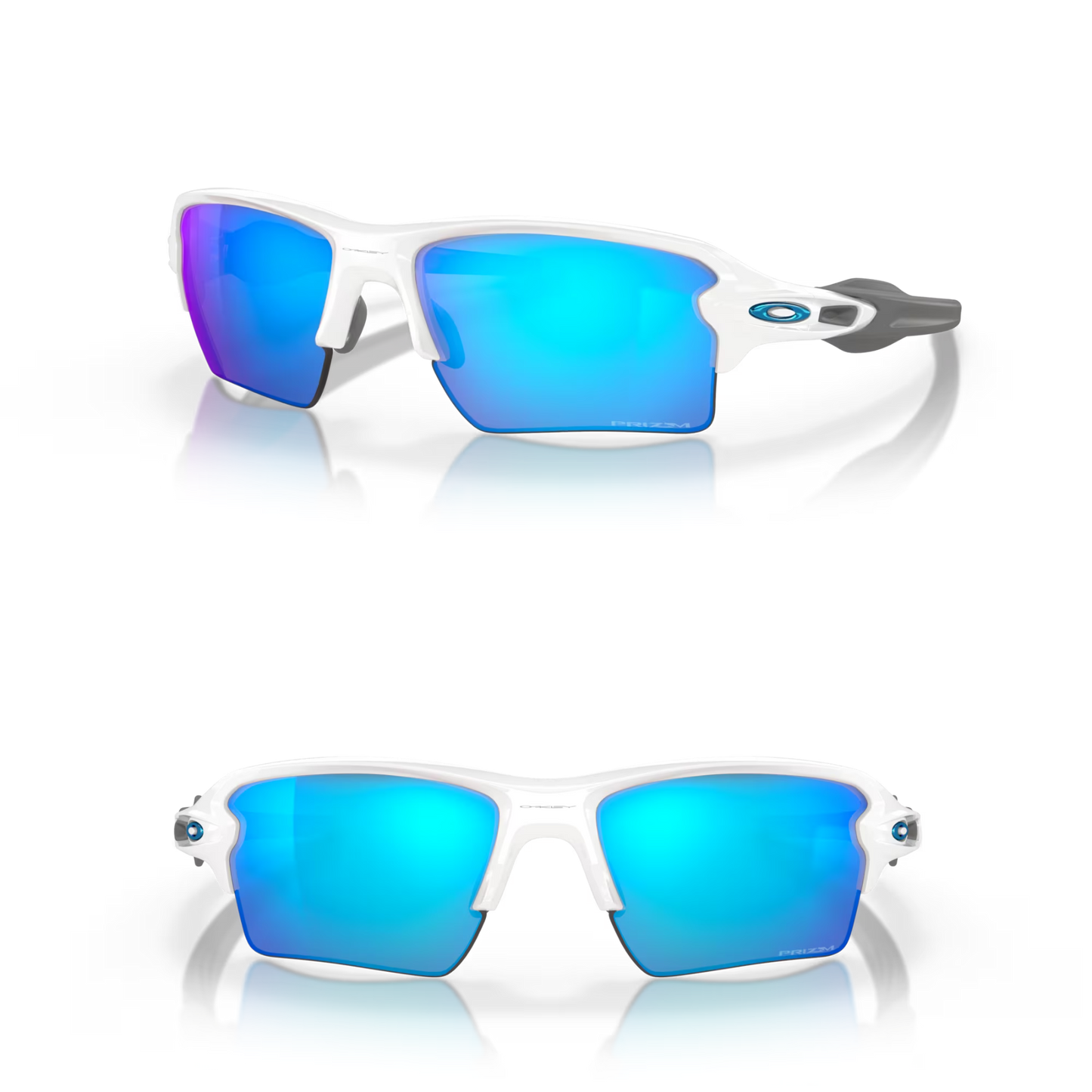 Oakley Flak 2.0 XL Sunglasses #009188 - Polished White / Prizm Sapphire