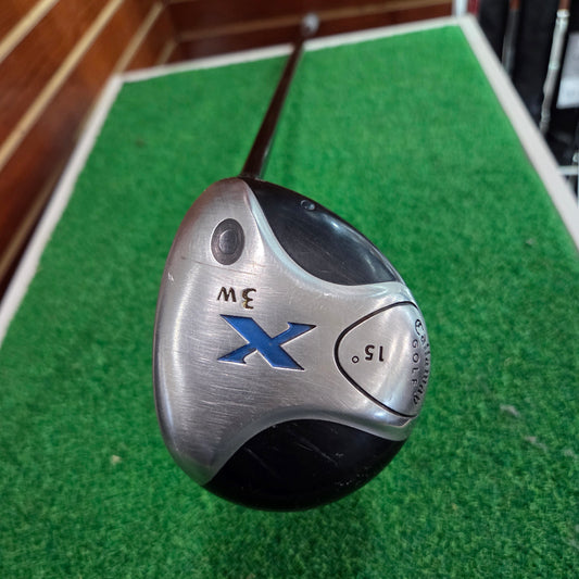 Callaway X 3 wood 15° REGULAR Graphite NEW Grip (USED)