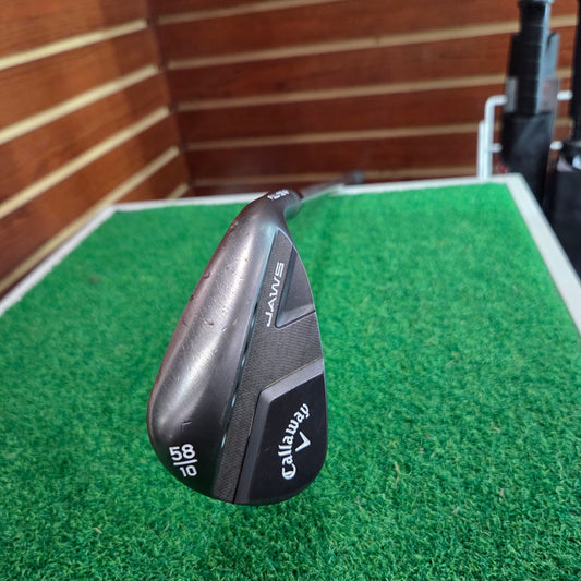 Callaway JAWS Full Toe 58° Black Wedge (USED) GRAPHITE