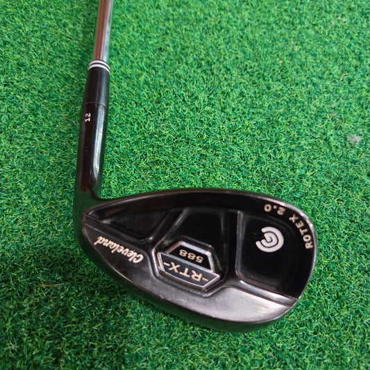 Cleveland 588 RTX 2.0 CB Black Satin 54° Wedge (USED) Steel