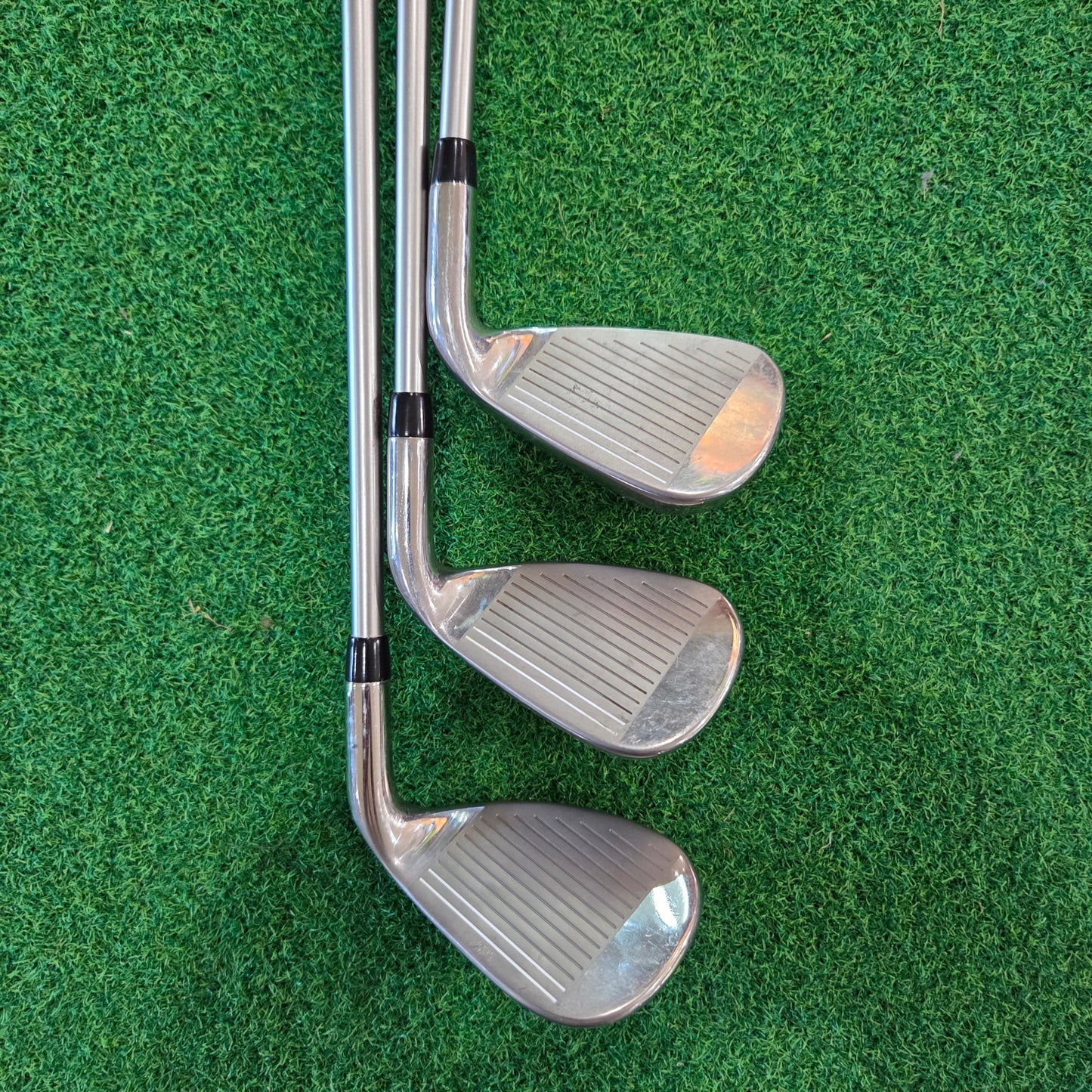 Callaway Rogue Iron Set (7, 9, SW) LEFT Handed SET LADIES Graphite *Used*