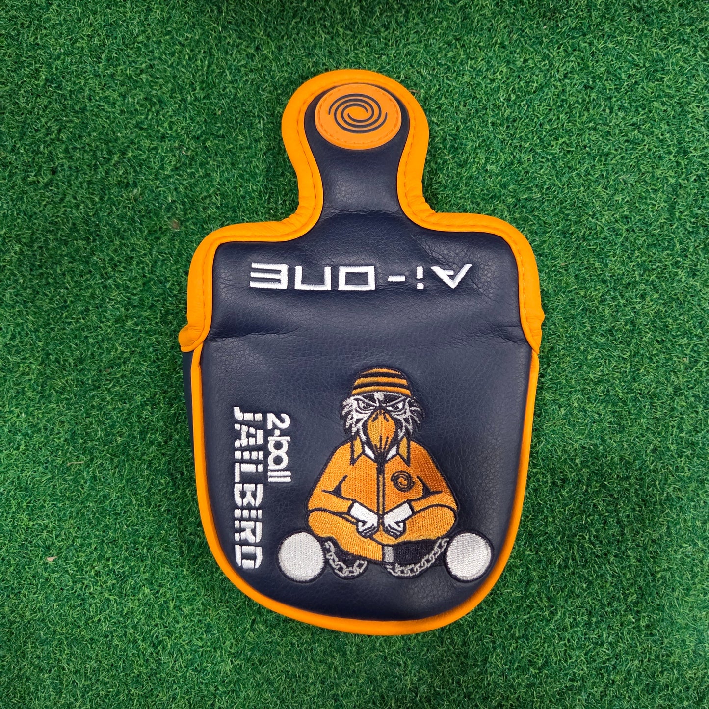 Odyssey Headcover - Ai ONE 2-Ball Jailbird Mini-Mallet (NEW)