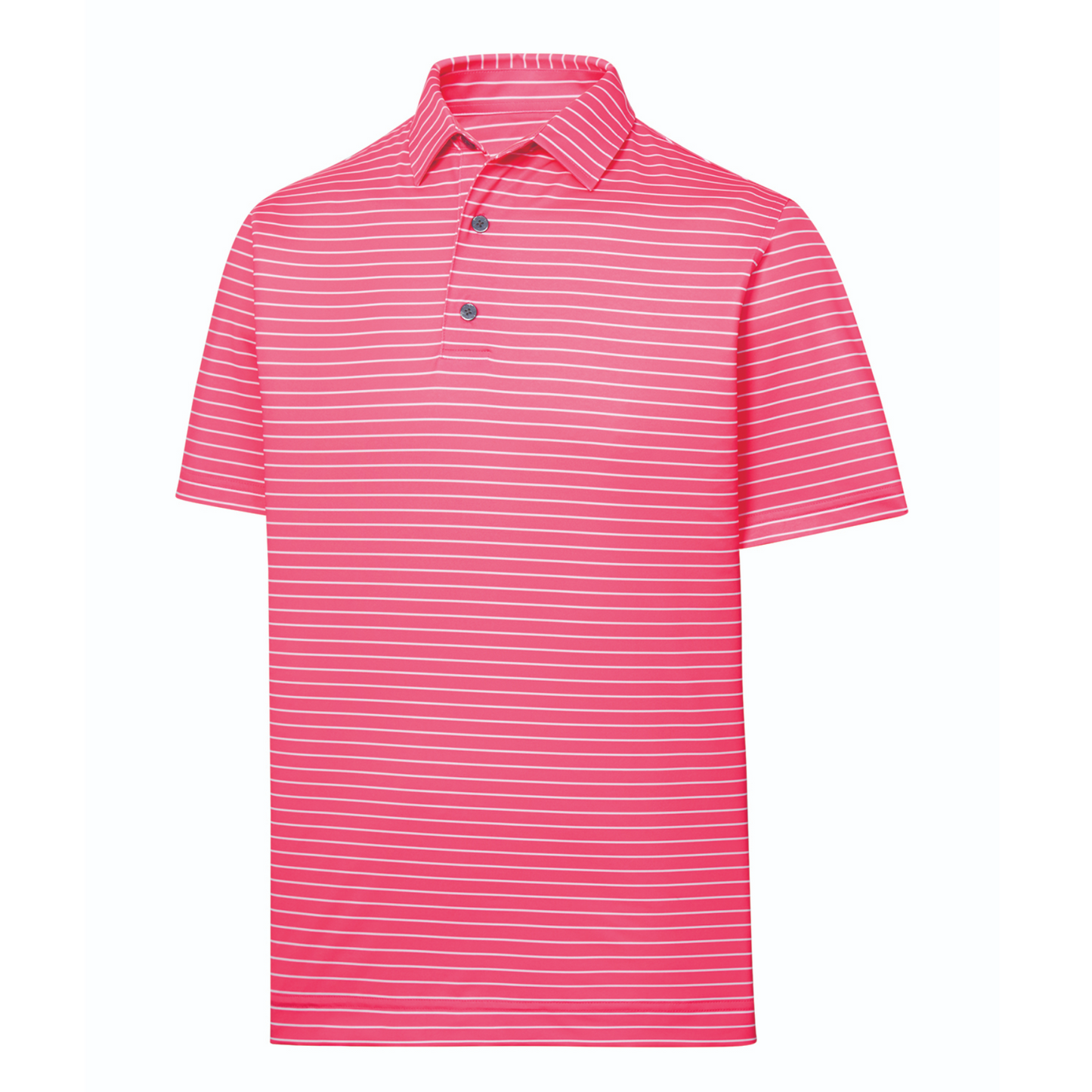 FootJoy Classic Stripe Polo #28147 - White/Melon