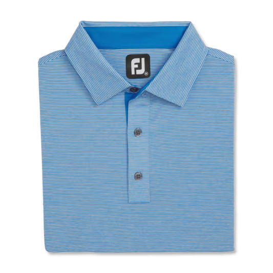 FootJoy Heather Stripe Polo #30407 - Blue