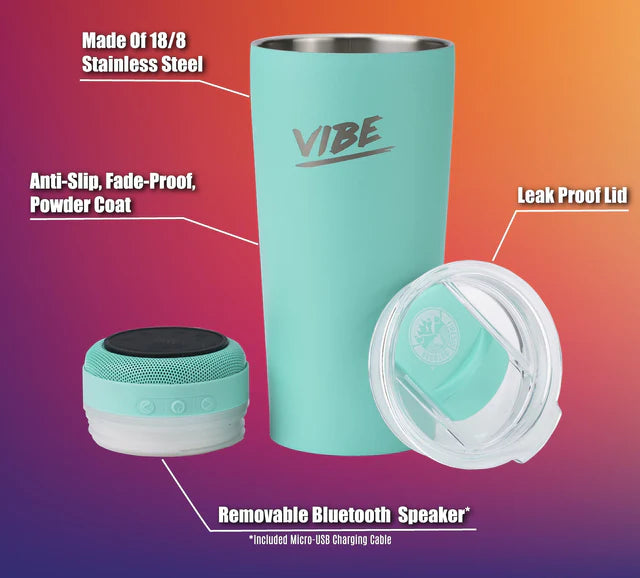 Vibe: 18oz. Tumbler w/ Bluetooth SPEAKER