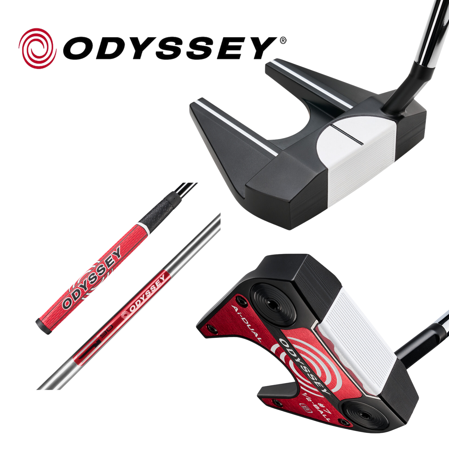 Odyssey Ai-Dual #7 1/2 Ball Putter