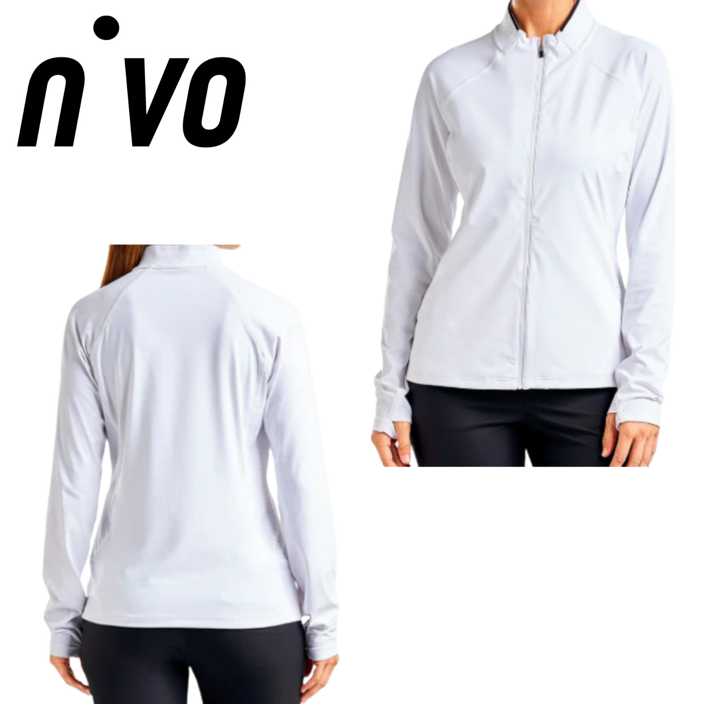 NIVO Womens Alyssa Cardigan - White