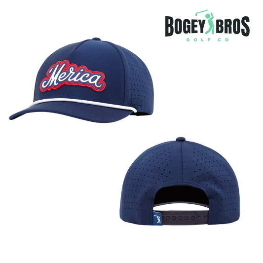 Bogey Bros - 'Merica Navy Golf Hat