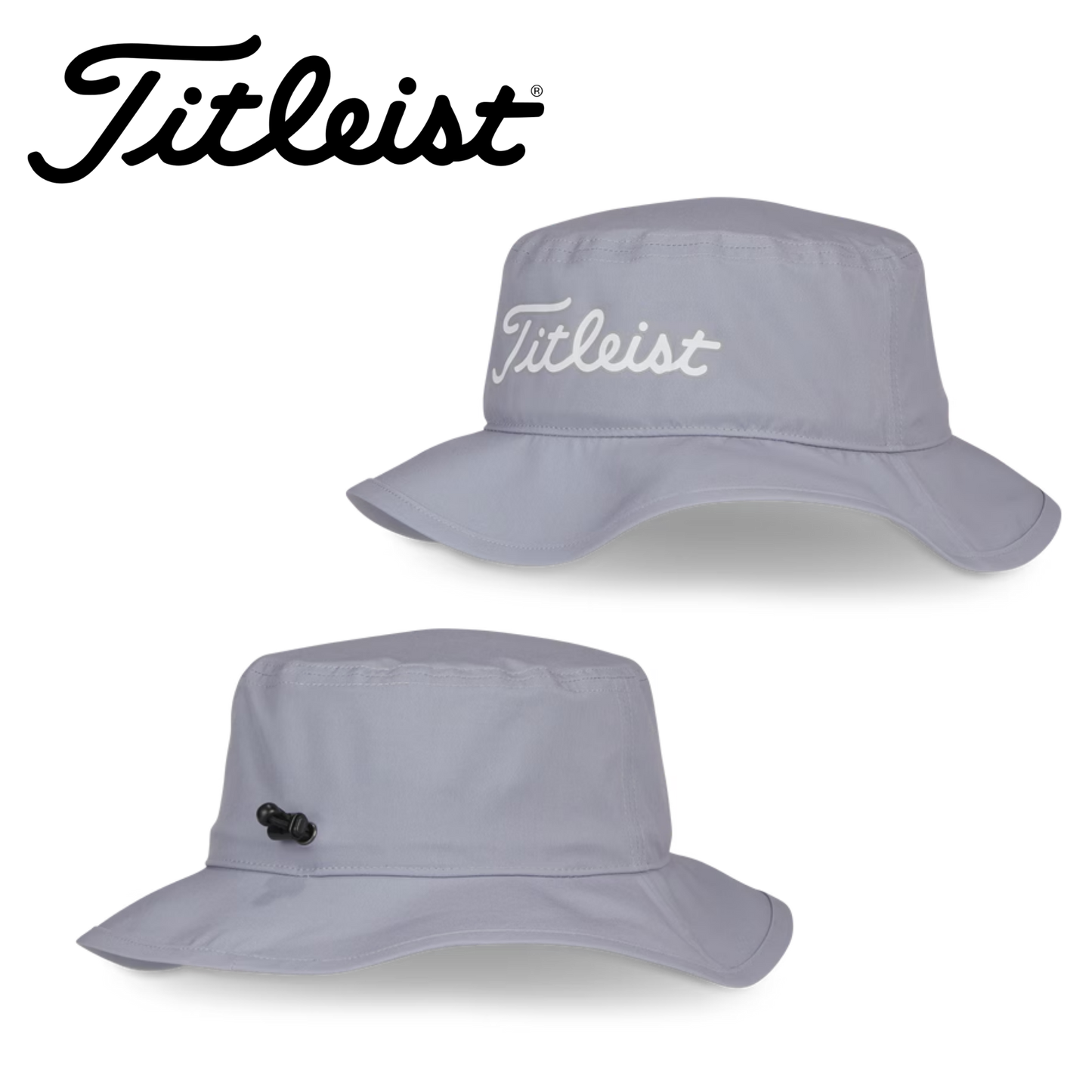Titleist Breezer Bucket Hat - Gray / White