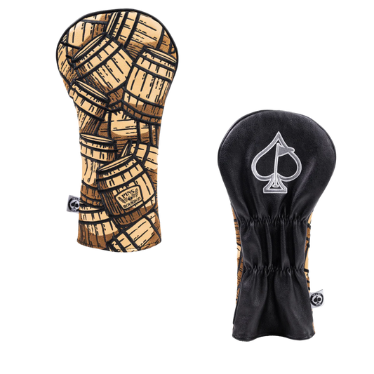 Bourbon Barrel - Driver Cover (Pins & Aces)