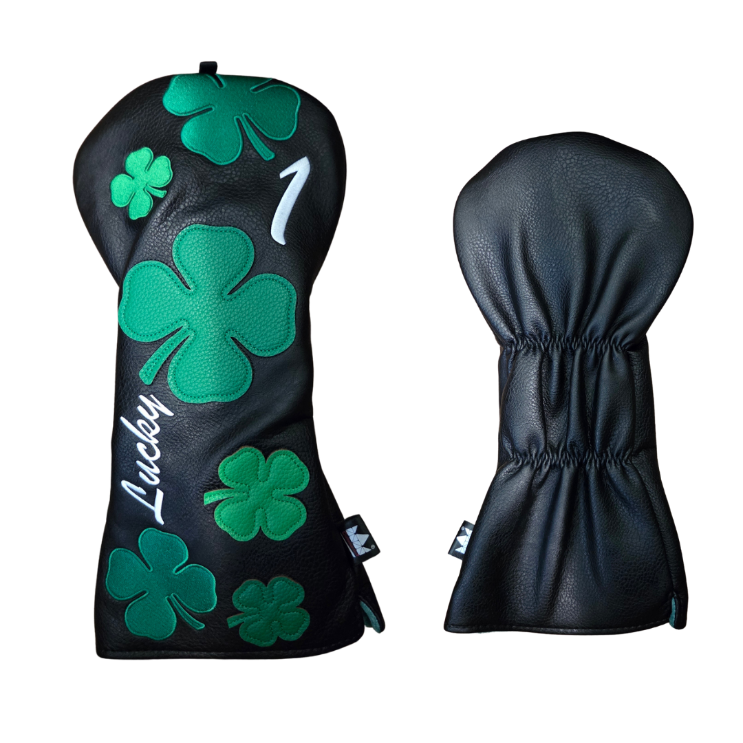 Driver Headcover - Lucky with Shamrocks