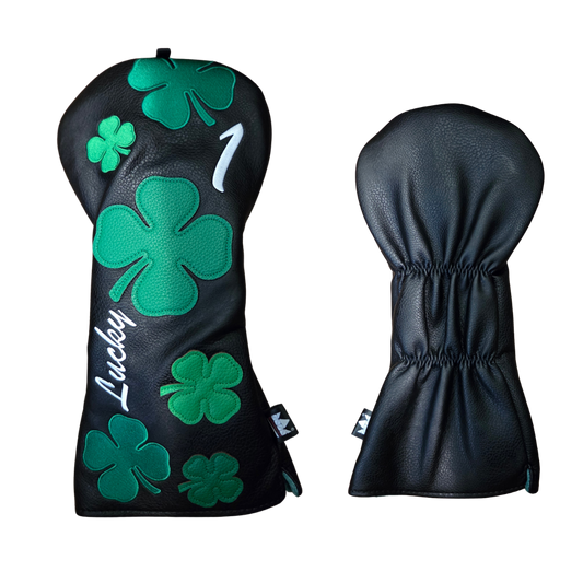 Driver Headcover - Lucky with Shamrocks