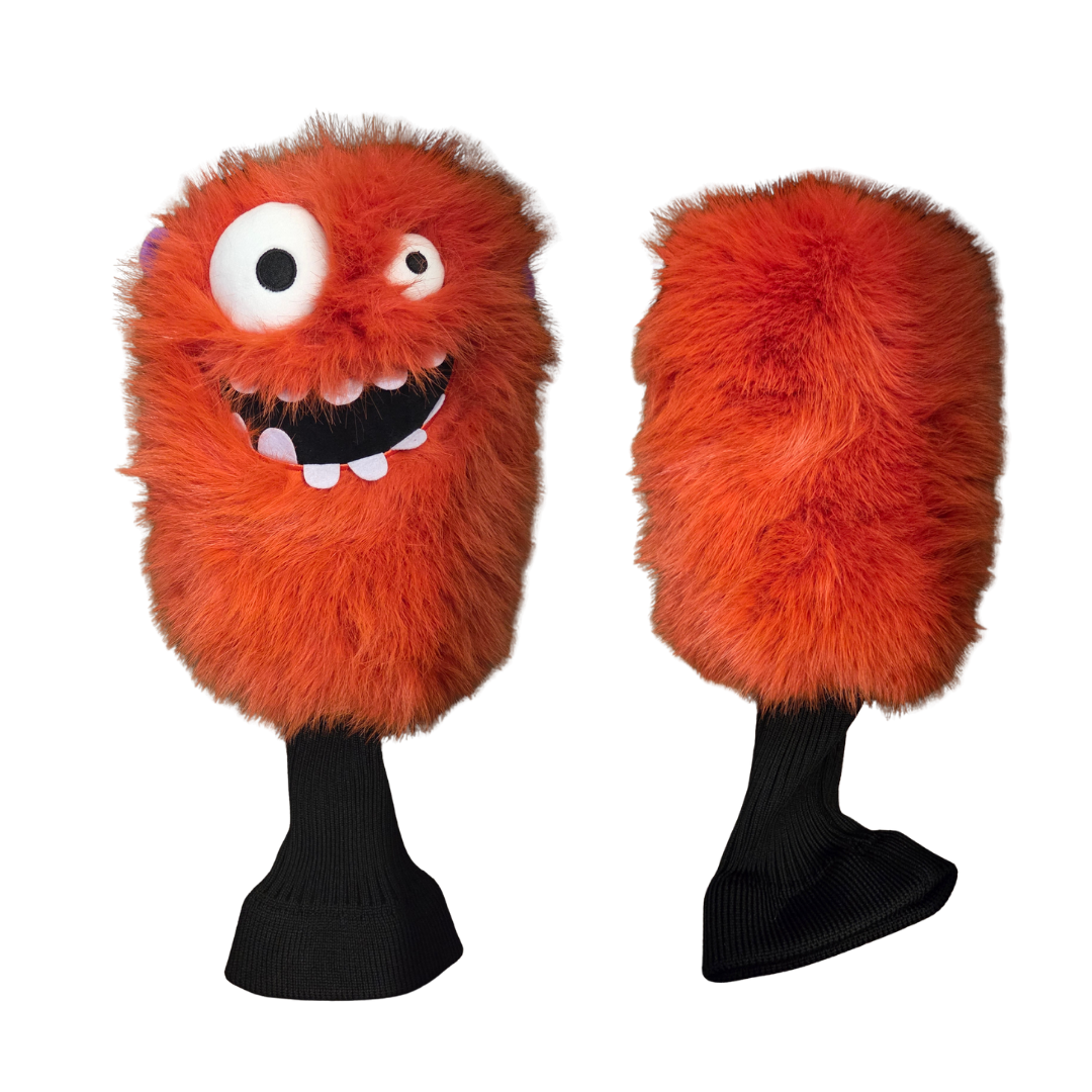 Driver Headcover - Orange Monster