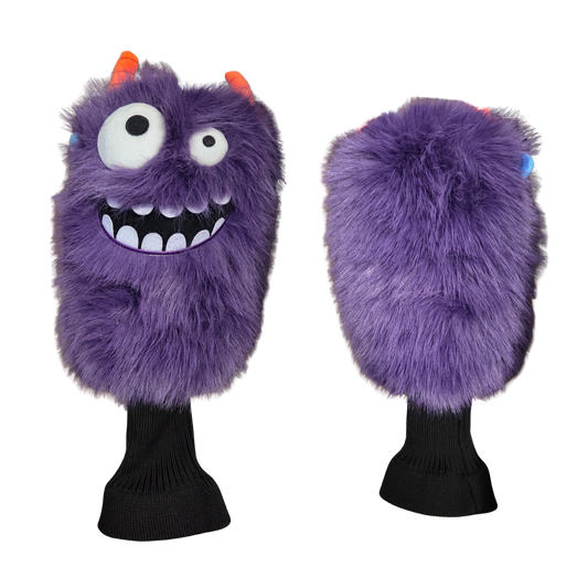 Driver Headcover - Purple Monster
