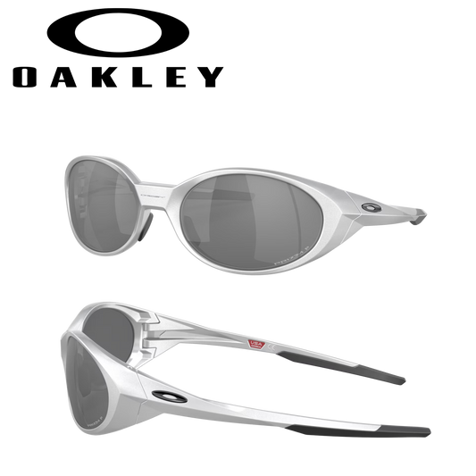 Oakley EyeJacket Redux Silver Frame / Prizm Black Polarized Lens
