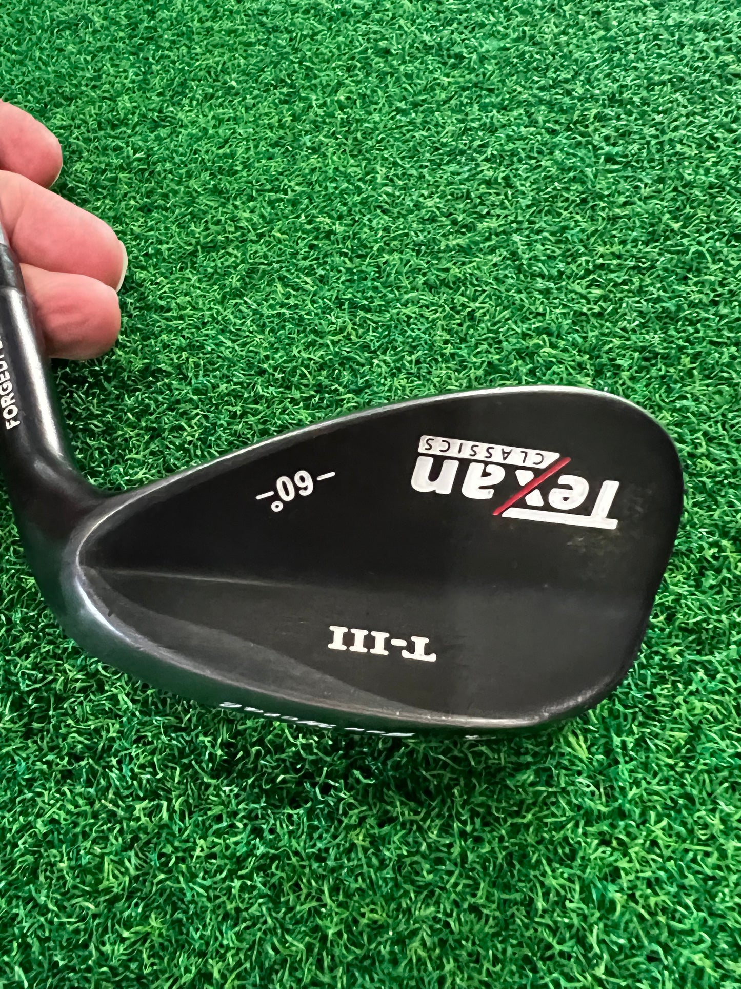 Texan Classic T-III 60° Gun Metal LOB Wedge (USED)