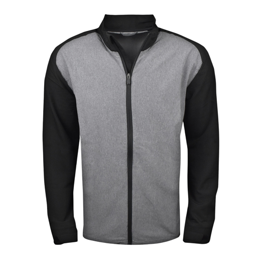 Callaway Long Sleeve Full Zip Jacket - GRAY Heather