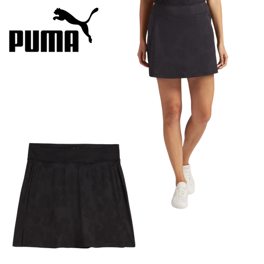 Puma Womens Lana Floral Lace jacquard Skirt 16"