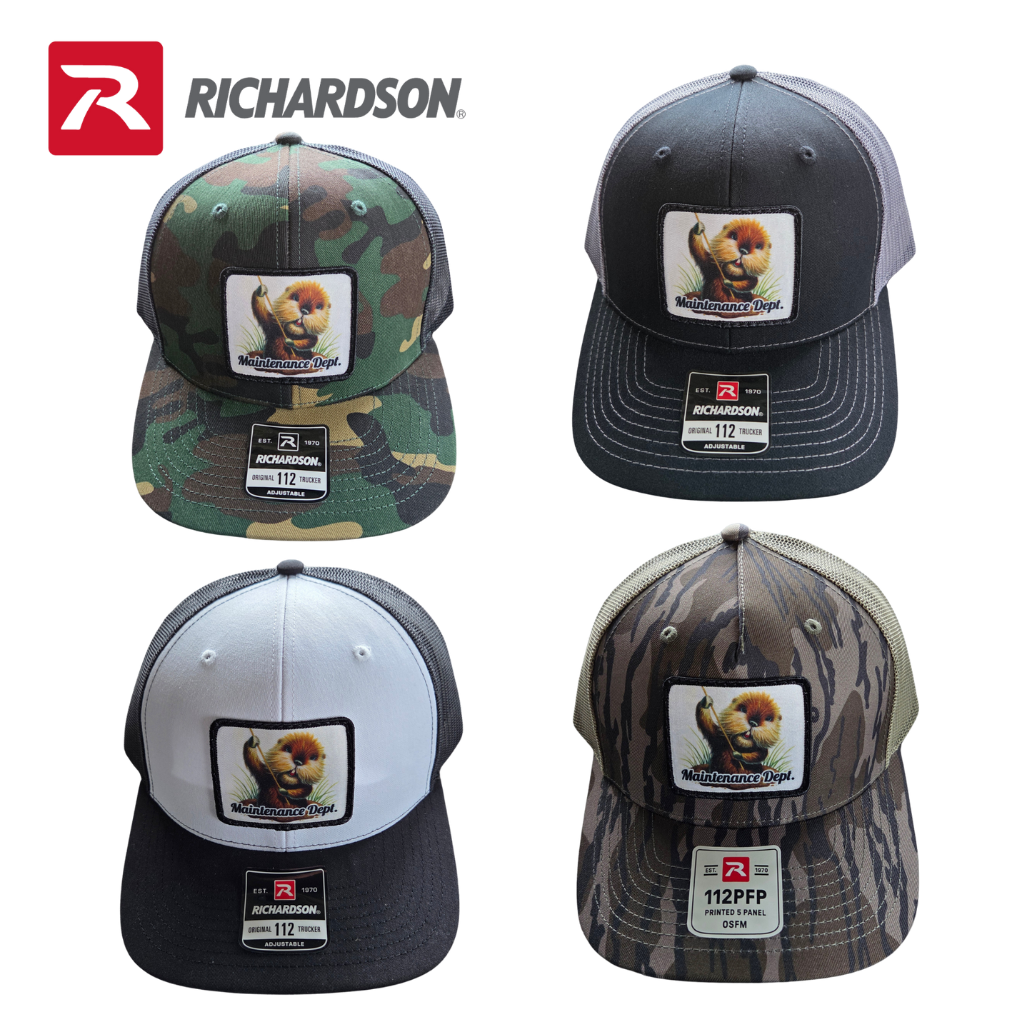 Richardson: Maintenance Dept (Custom) Hat - Snapback