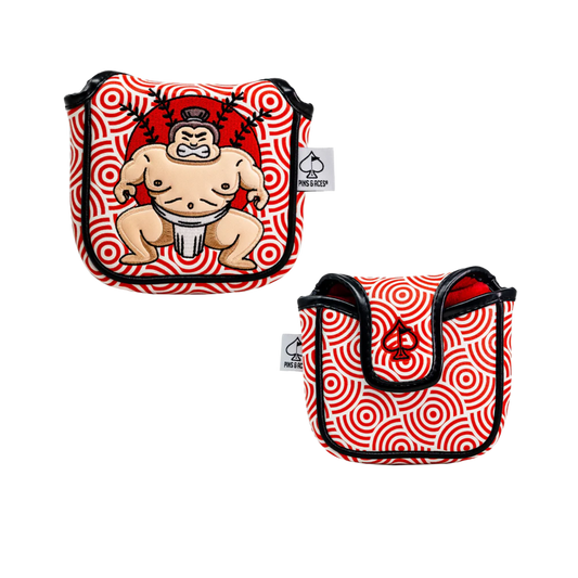 Sumo - Mallet Putter Cover (Pins & Aces)