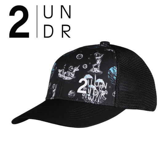 2Undr - Space Black Mesh Hat